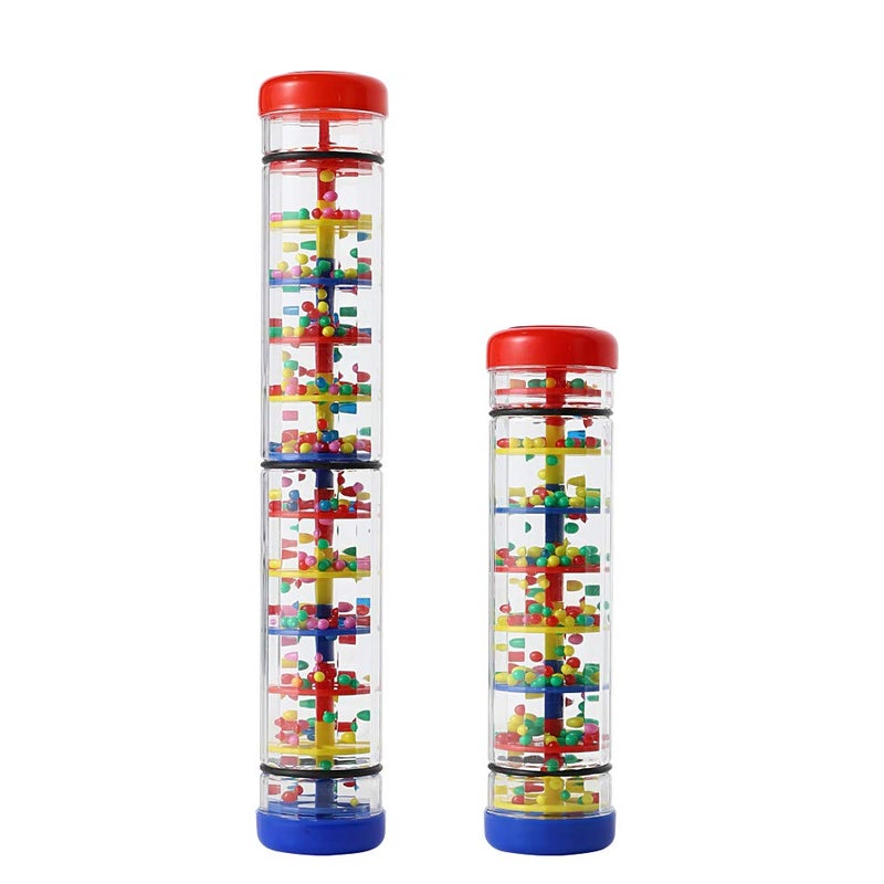 Ubblove Rainmaker 8 inch Mini Rainstick for Babies Rattle Tube Rain Stick Shaker Music Sensory Auditory Instrument Toy for Baby Child Girl (8 inch) - Image 5